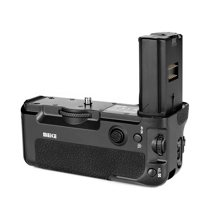 Meike MK-A9 PRO/MK-A7R-III PRO Battery Grip for Sony A9 A7RIII A7III Built-in 2.4GHz Remote Controller Up to 100M Control Shooting Vertical shooting
