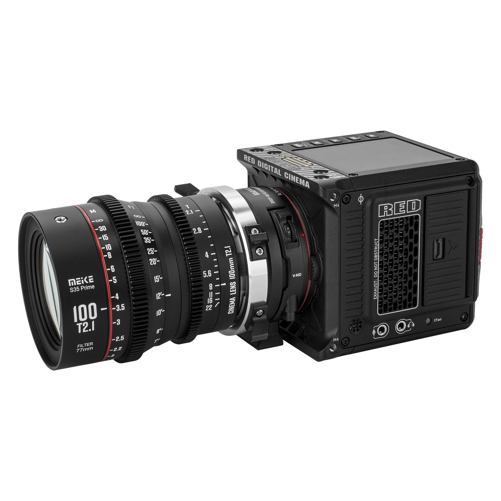 Meike Super 35 Prime Cinema Lens-100mm T2.1 for Canon EF-Mount/Arri PL-Mount Cine Camera