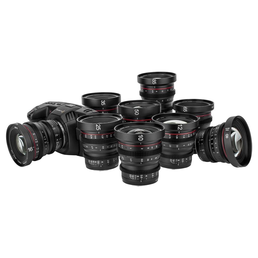 Meike T2.2 Series 4*(except 8mm&10mm)Cine lens Kit for M43