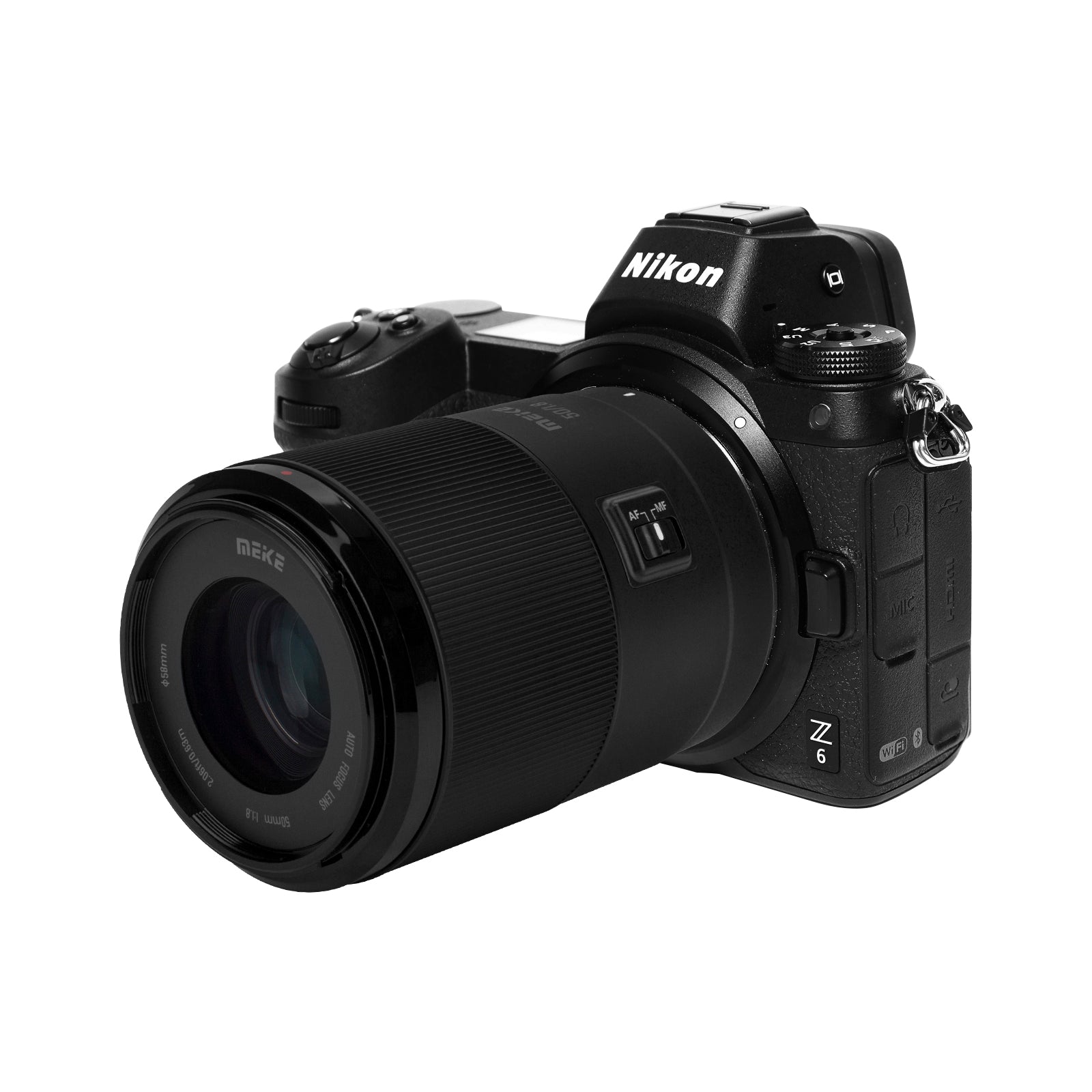 Prime Camera 50mm F1.8 Auto Focus Prime Lens for E Mount Cameras for Portrait/Stree