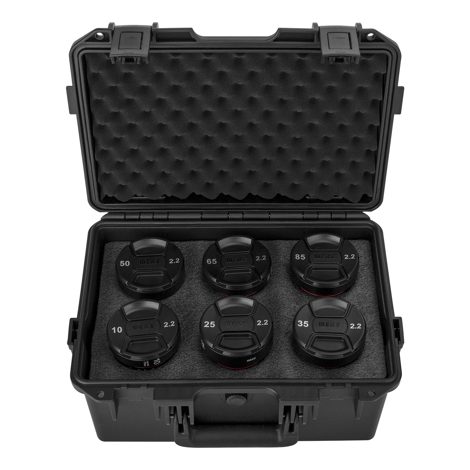 Meike Mini Prime T2.2 Series 4-6* Cine lens Kit for RF Mount+Cine Lens Case-Fast Delivery