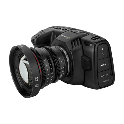 Meike Mini Prime T2.2 Cine Lens for Olympus/Panasonic Lumix MFT Cameras  (Single Lens)