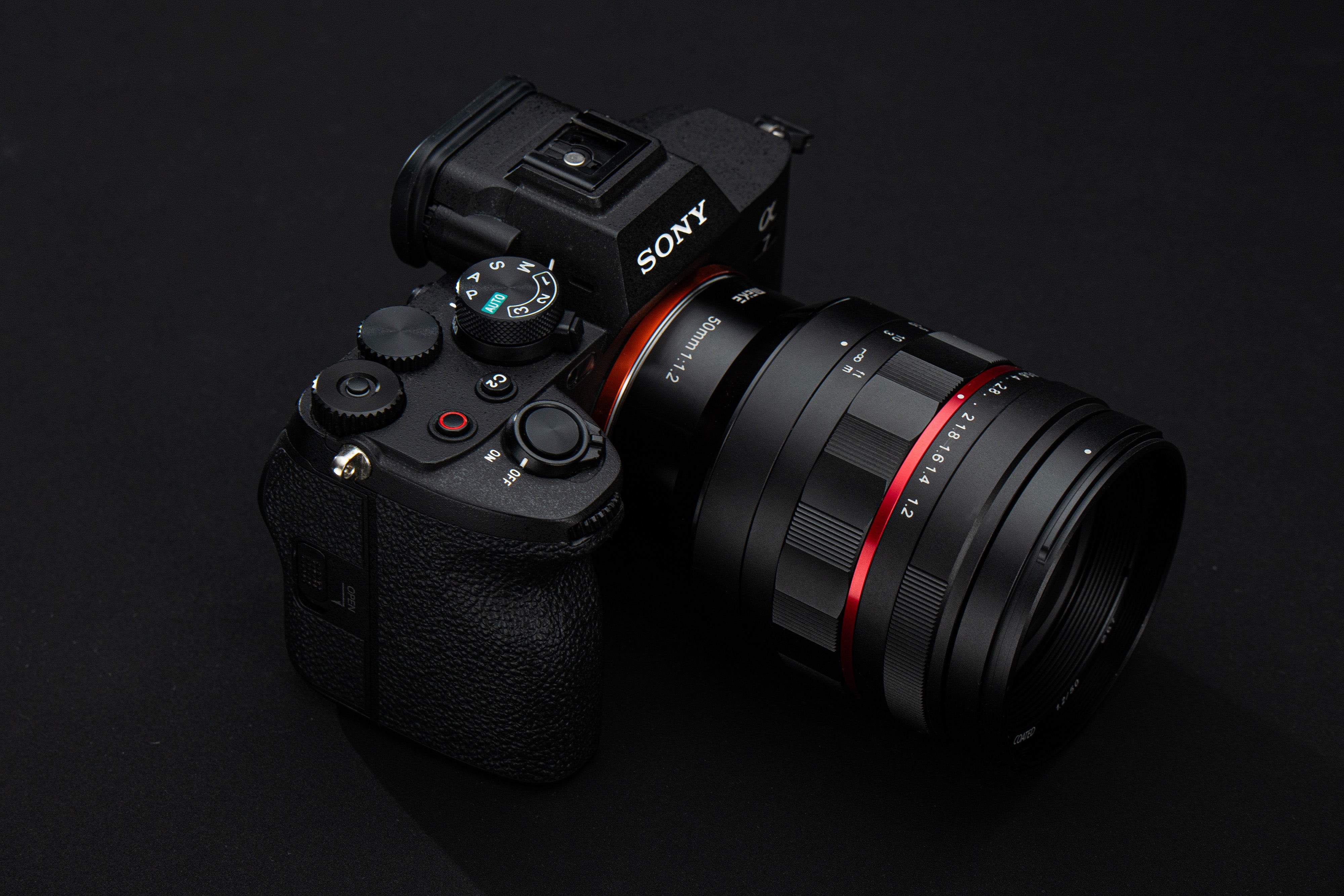 Meike Full Frame 50mm F1.2 Large Aperture Manual Focus Lens for E Moun