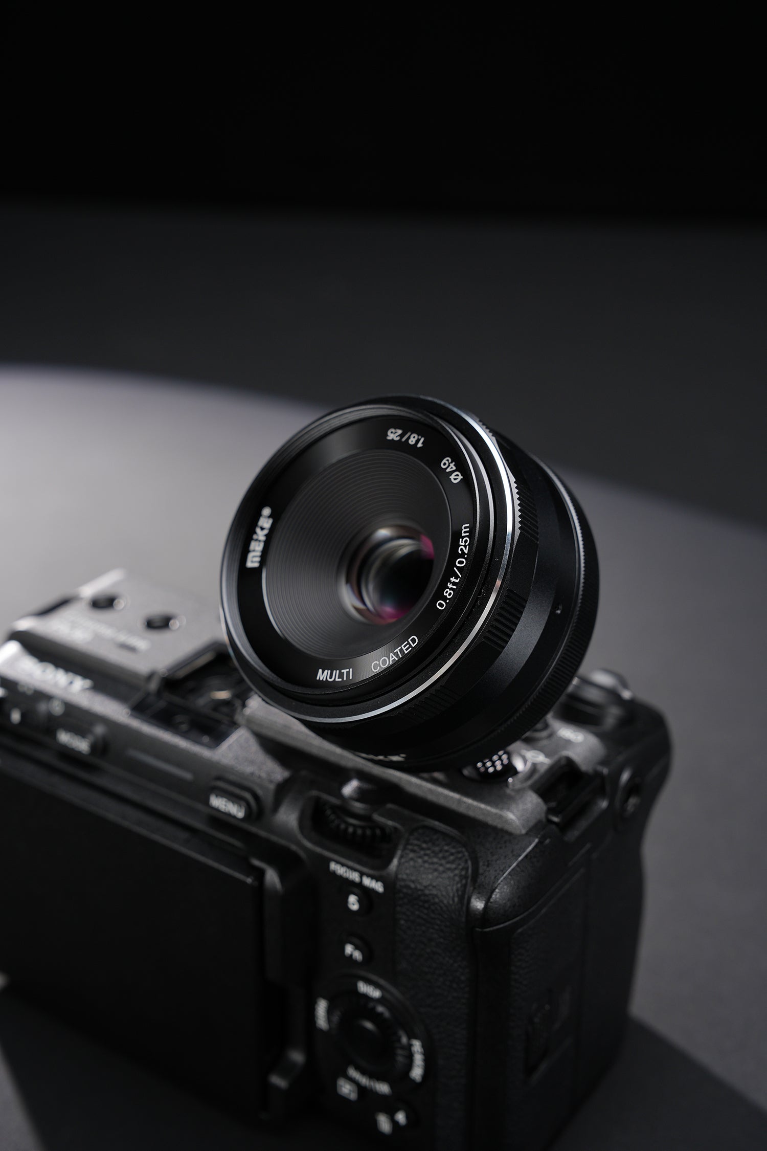 Meike 25mm F1.8 Large Aperture Wide Angle Lens Manual Focus Lens Compa