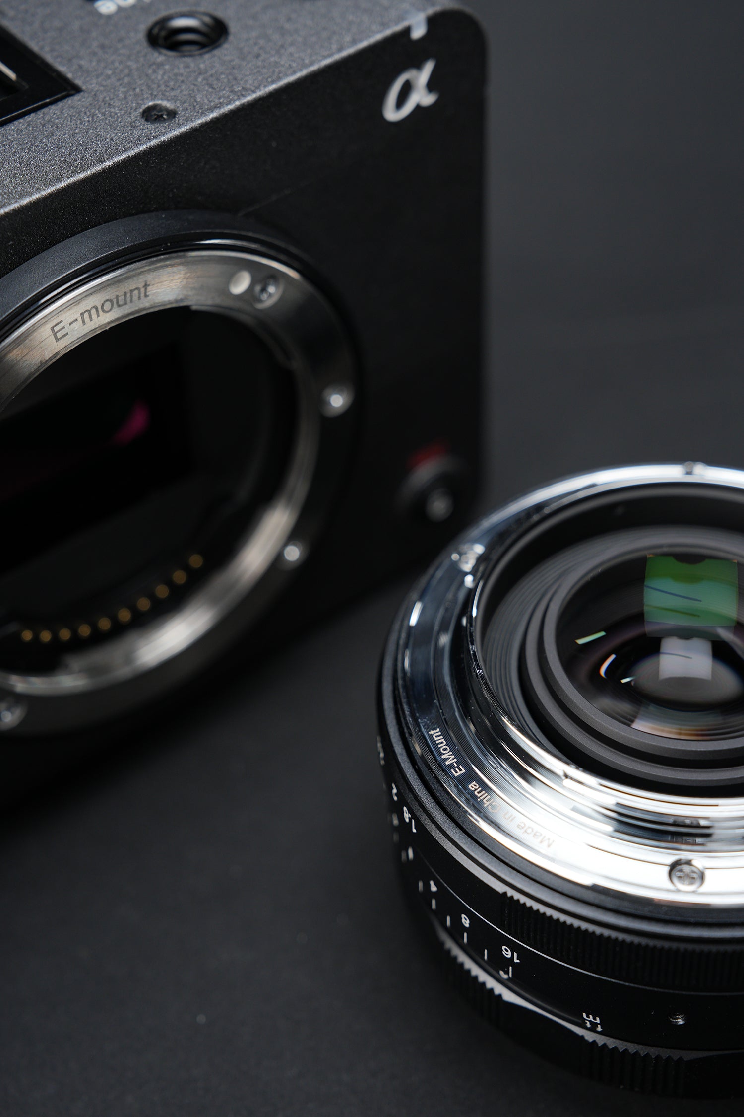 Meike 25mm F1.8 Large Aperture Wide Angle Lens Manual Focus Lens Compa