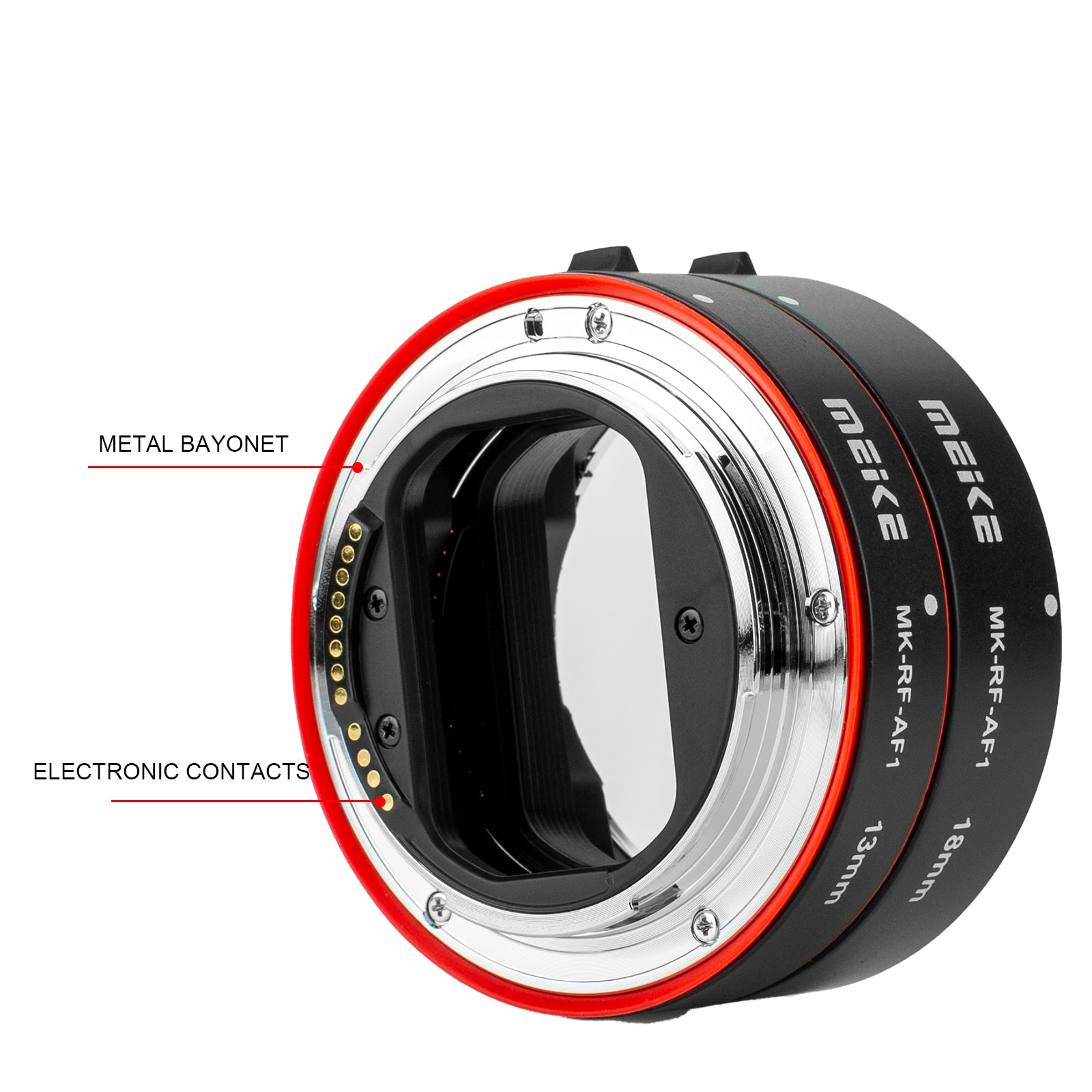 Anelli Adattatori Meike Per Macro Fotografia - Set 13 Mm + 18 Mm, Per Fotocamere Panasonic Lumix L-Mount - Foto 9