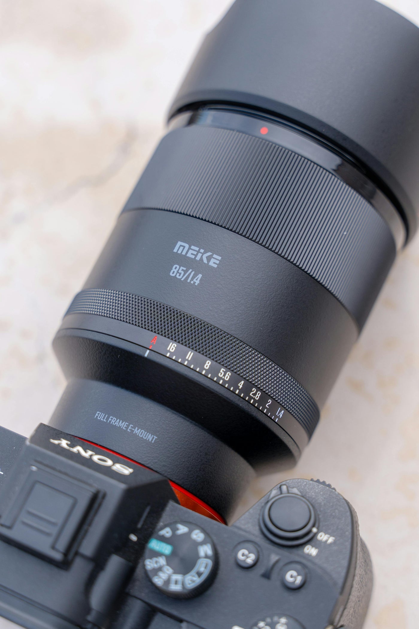 Meike 85mm f1.8 Grande Apertura Full Frame Auto Focus Teleobiettivo per