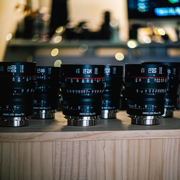 Meike S35 Prime Cinema Lens kit of 6-7 Lenses(Arri PL/Canon EF)