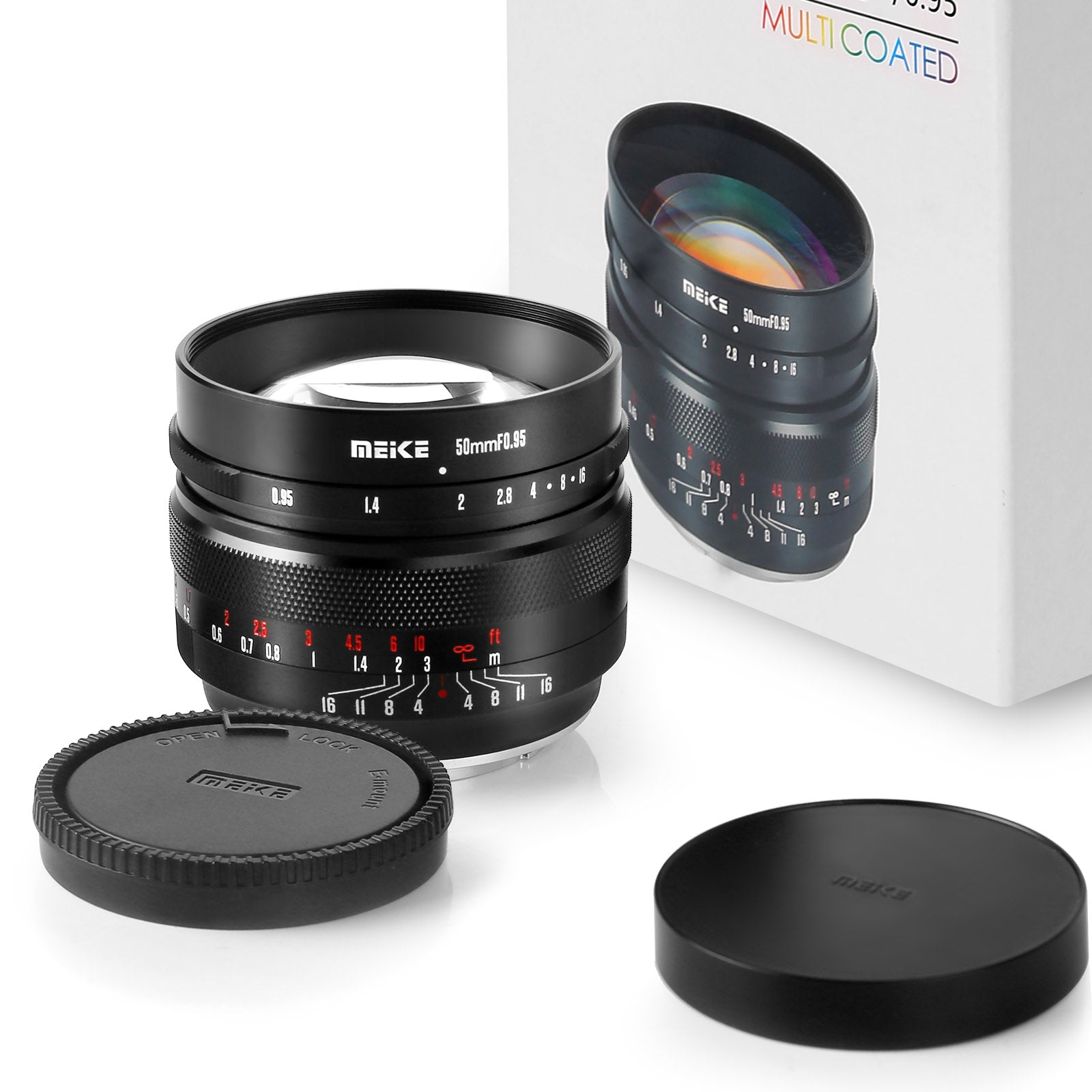 Meike 50mm F0.95 Aps-C Manual Focus Lens for X mount