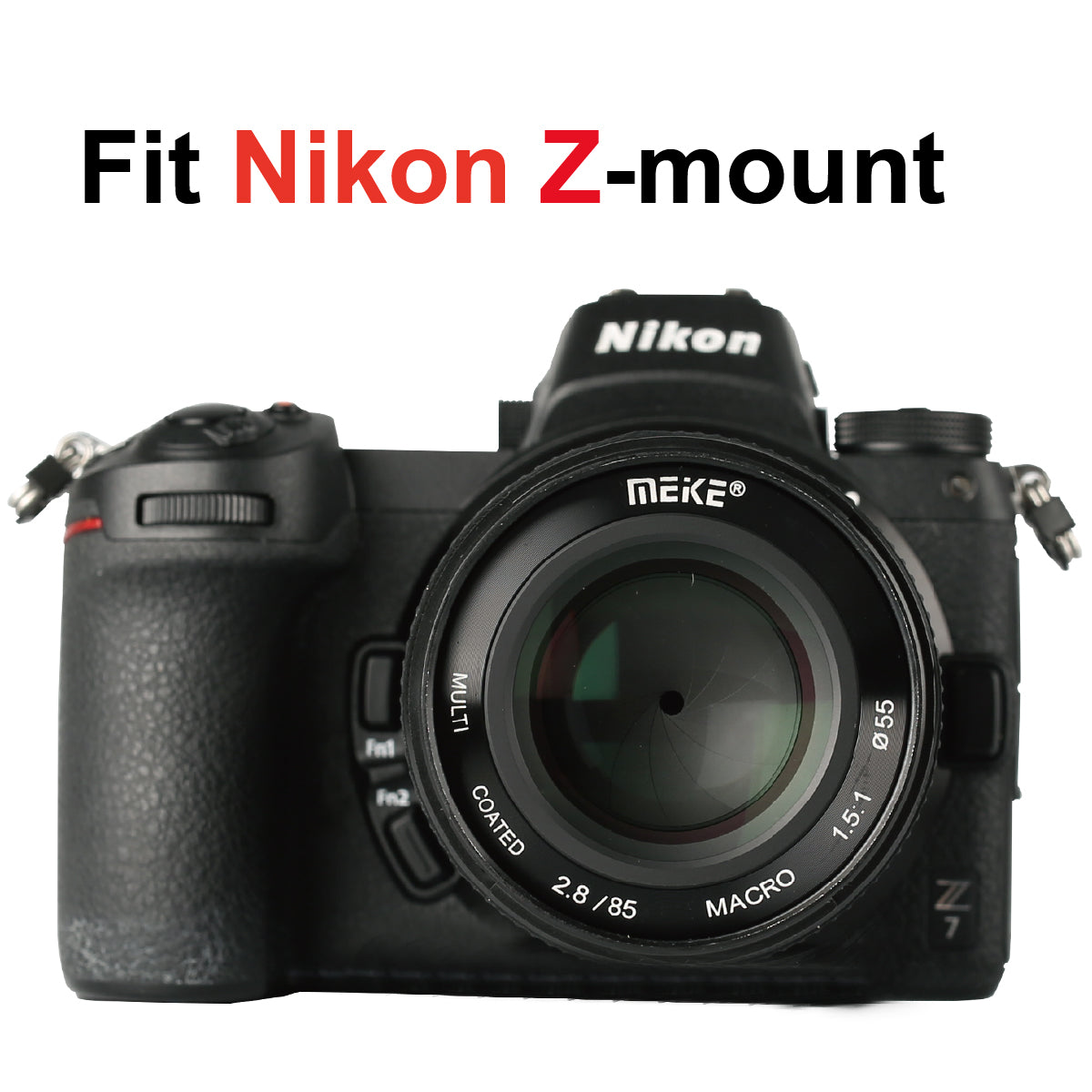 Meike 85?mm f / 2.8手動フォーカスAspherical Medium望遠フルフレームPrime縦機能をマクロレンズとNikon FマウントデジタルDSLRカメラ n5ksbvb Pre-sale: Meike MK-85mm F2.8 Nikon Z mount Macro Full Frame Lens for N