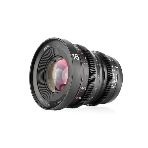 Meike Cine Lens 16mm T2.2 for M43-Fast Delivery-Compatible with