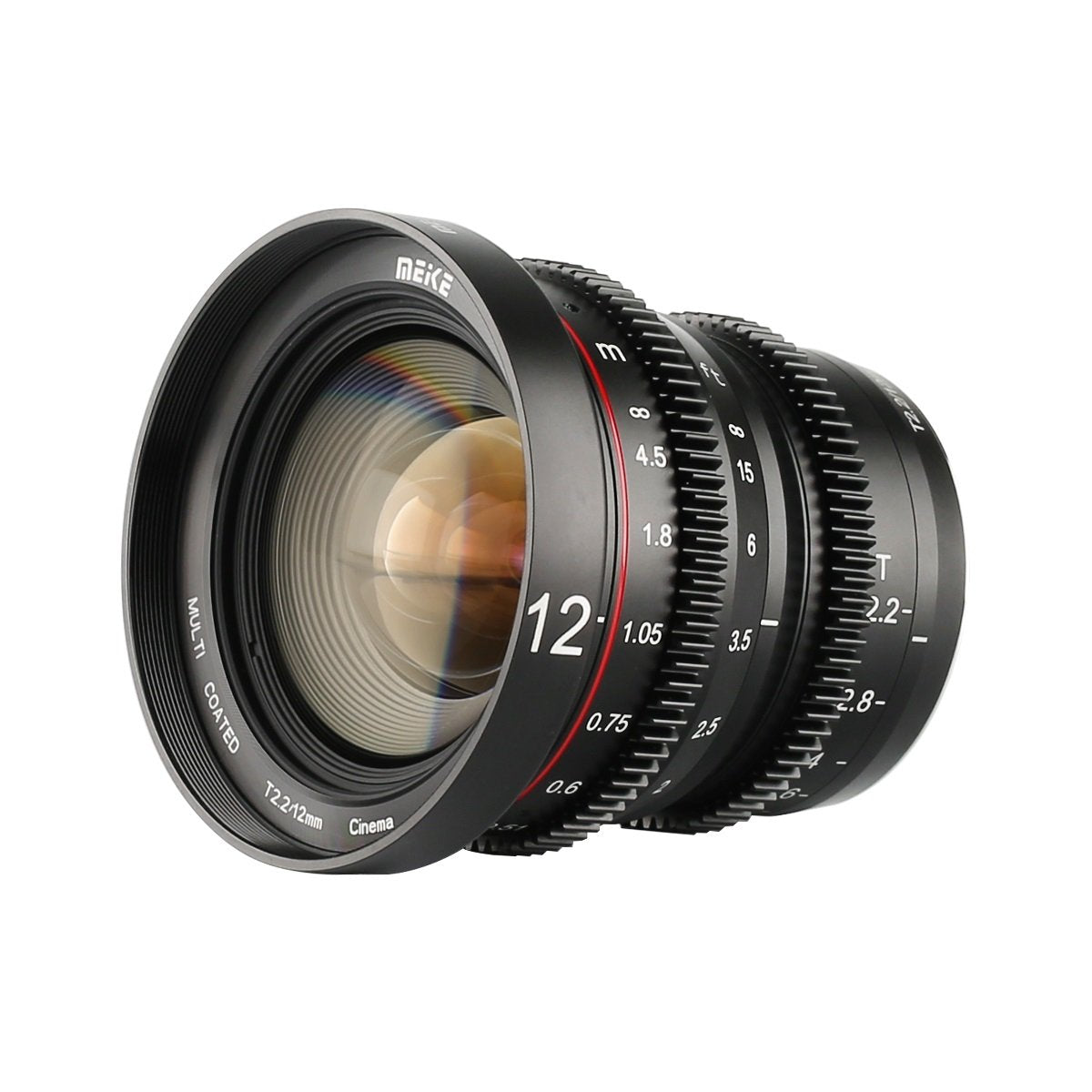 Meike T2.2 Series 5*(8mm&10mm included)Cine lens Kit for M43 Olympus Panasonic Lumix Cameras and BMPCC+6 lenses Case-Fast Delivery