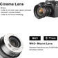 Meike T2.2 Series 3*(8mm&10mm included)Cine lens Kit for M43 Olympus Panasonic Lumix Cameras and BMPCC+6 lenses Case-Fast Delivery