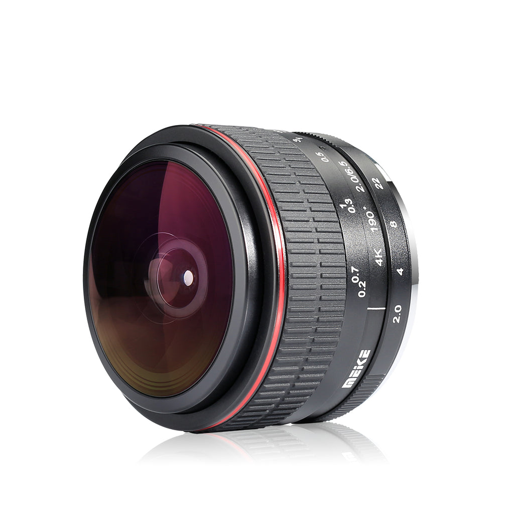 Meike MK-6.5mm F2.0 APS-C Ultra Wide Circular Fisheyes Lens for E