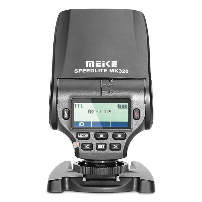 Meike MK320 Mini TTL Speedlite Automatic Flash For Canon /Nikon/Sony/Fujifilm/Panasonic Lumix Cameras