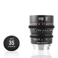 Meike Super 35 Prime Cinema Lens-35mm T2.1 for Canon EF-Mount/Arri EF-Mount Cine Camera