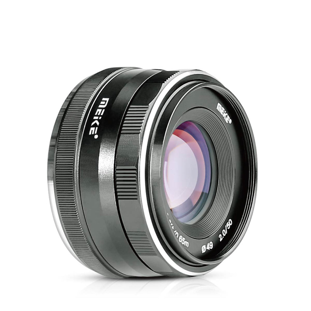 Meike 50mm F2.0 APS-C Manual Focus Lens for Sony E Mount