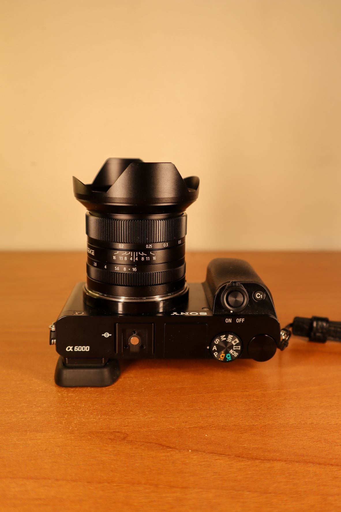 Meike 12mm F2.0 Aps-C Manual Focus Wide Angle Lens Compatible for E Mo