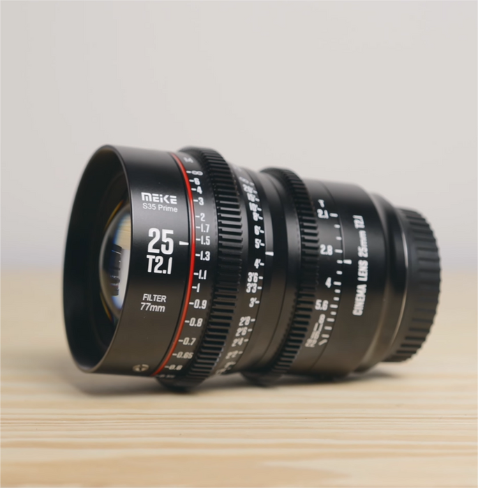 Super 35 Frame 4 Lenses Kit for Cinematic Capturing Filmmaker