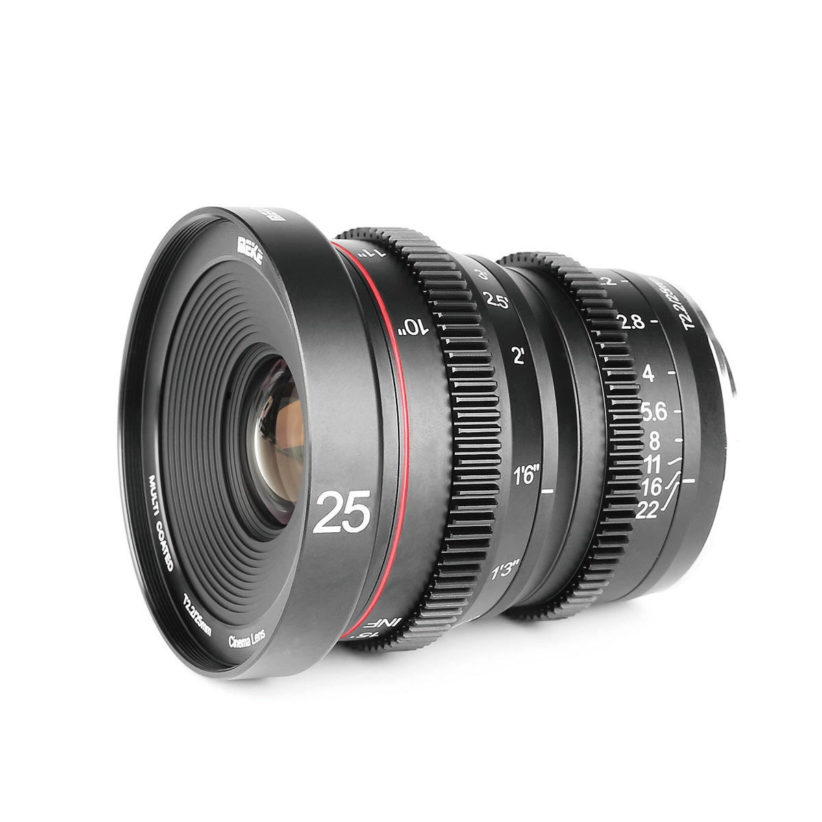 Meike Mini Prime T2.2 Series 4-6* Cine lens Kit for Fujifilm X Mount Cameras X-H1 X-T3 X-T20 X-T10 X-T2 X-Pro2 X-E3 X-T1 X-A2 -T100 X-E1 X30 X70 X-M1,X-T4, X-T5 etc.+Cine Lens Case-Fast Delivery