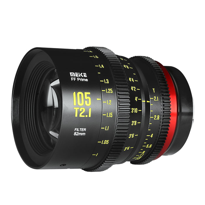 Meike FF Prime Cinema Lens -105mm T2.1 (PL/EF/E/RF/L mounts)