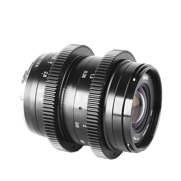 Meike 25mm F2.0 Wide Angle Maunal Lens for MFT/M43 & EF-M Mount