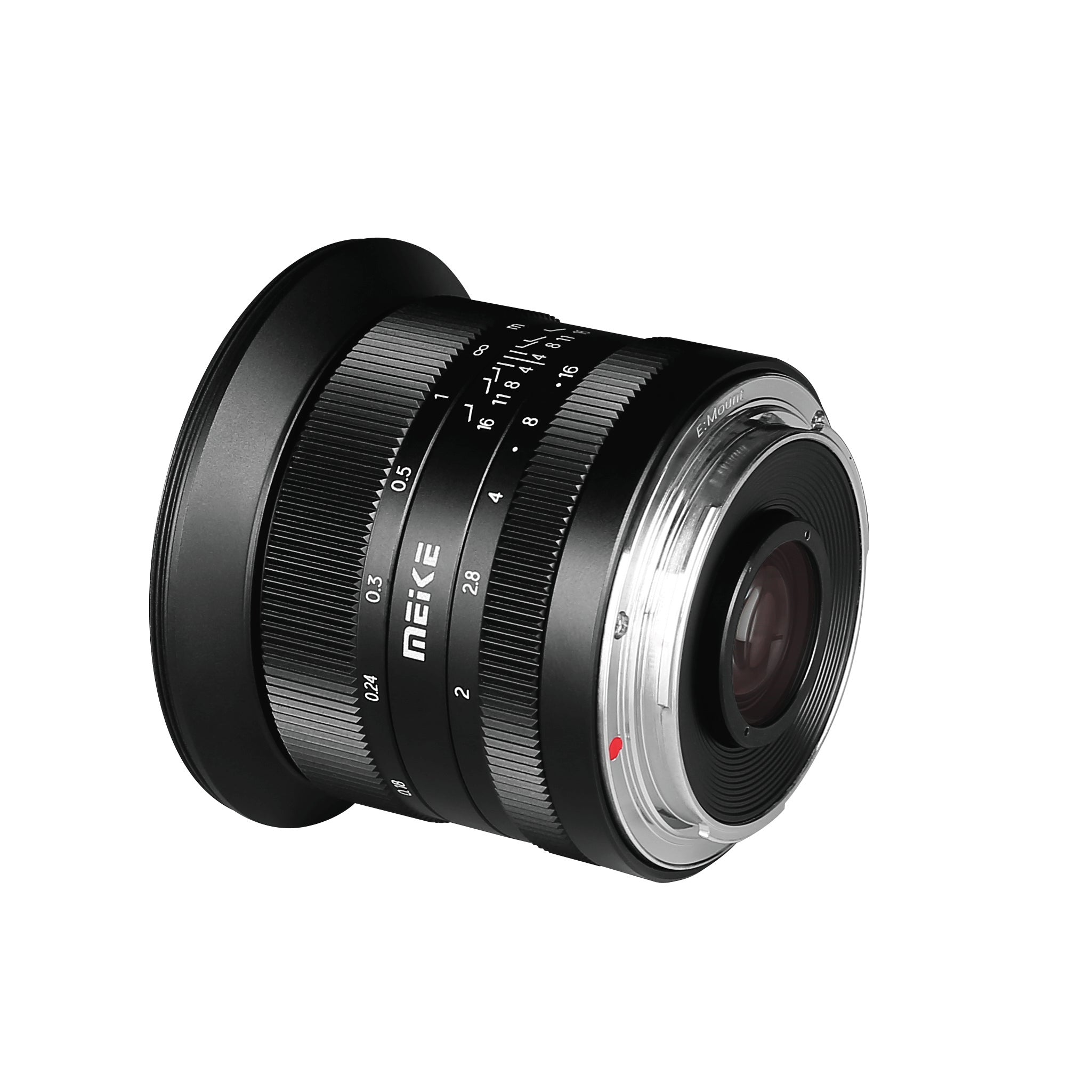 Meike 12mm Aps-C Manual Focus Wide Angle Lens Compatible for E Mo