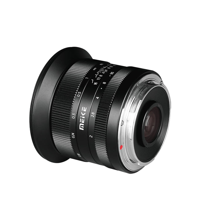 Meike 12mm F2.0 Aps-C Manual Focus Wide Angle Lens Compatible with Sony E/Fuji X/M43 Mount