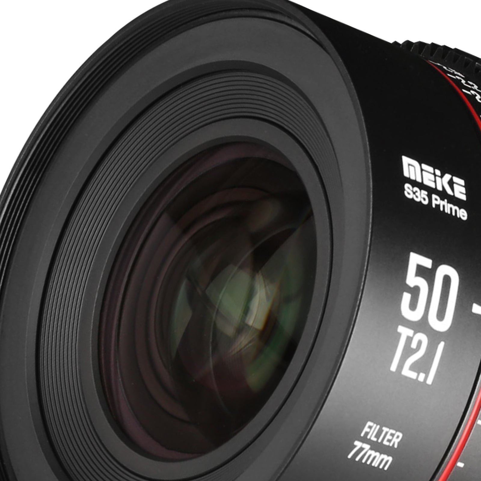 Meike Super 35 Prime Cinema Lens-50mm T2.1  for Canon EF-Mount/Arri PL-Mount Cine Camera