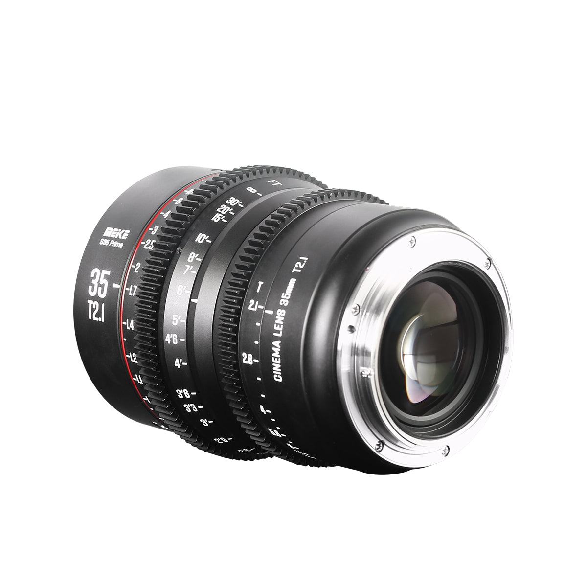 Meike Super 35 Prime Cinema Lens-35mm T2.1 for Canon EF-Mount/Arri EF-Mount Cine Camera