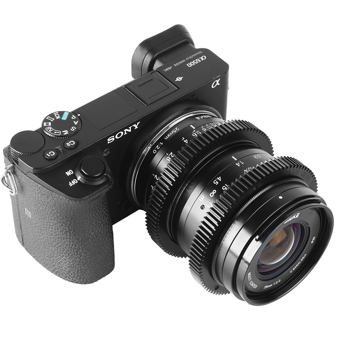 Meike 25mm F2.0 Wide Angle Maunal Lens for MFT/M43 & E Mount