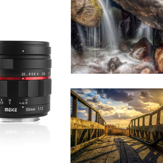 Meike Full Frame 50mm F1.2 Large Aperture Manual Focus Lens(E/Z/L/EF/RF Mount)