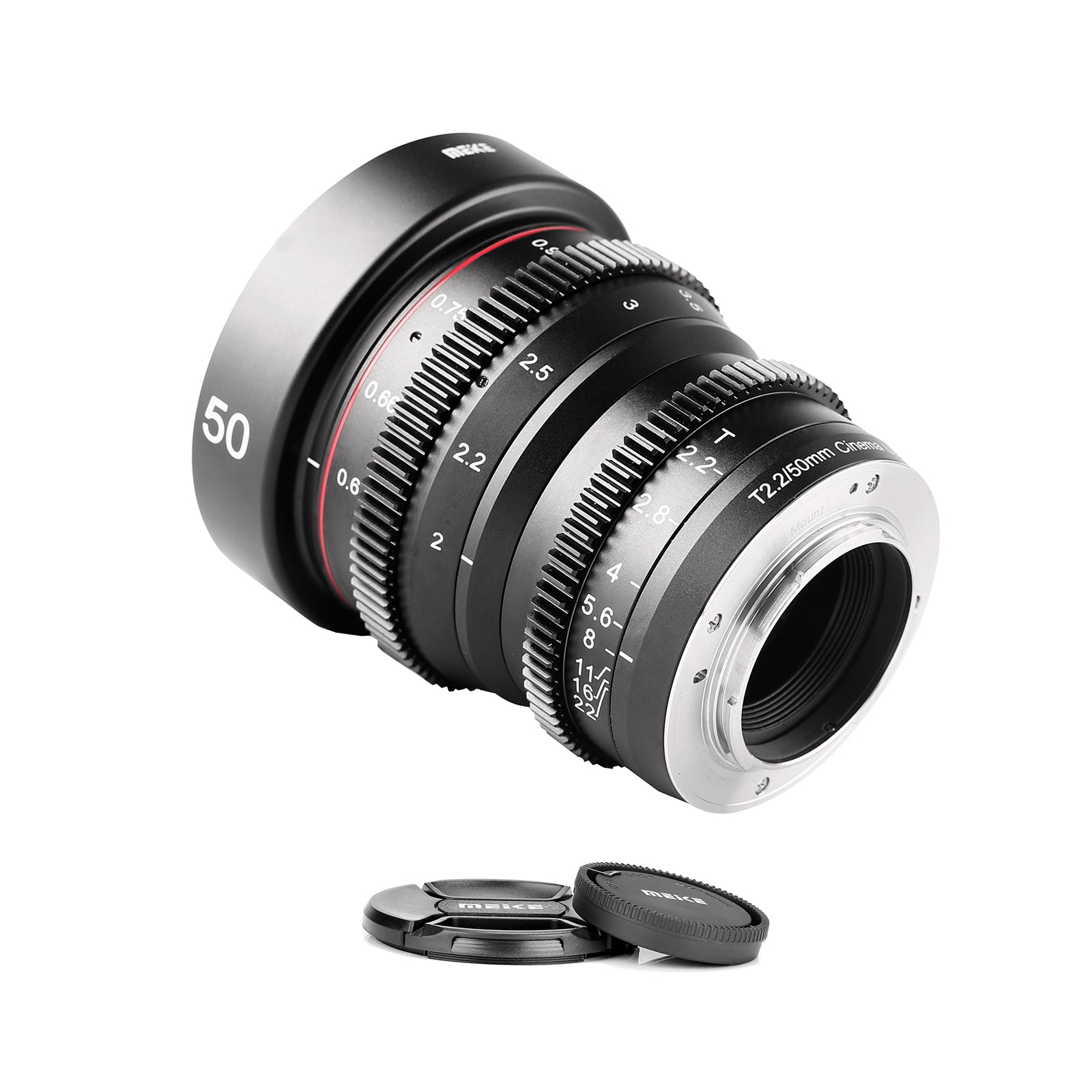 Meike Mini Prime T2.2 Series 3* Cine lens Kit for Fujifilm X Mount Cameras X-H1 X-T3 X-T20 X-T10 X-T2 X-Pro2 X-E3 X-T1 X-A2 -T100 X-E1 X30 X70 X-M1,X-T4, X-T5 etc.+Cine Lens Case-Fast Delivery