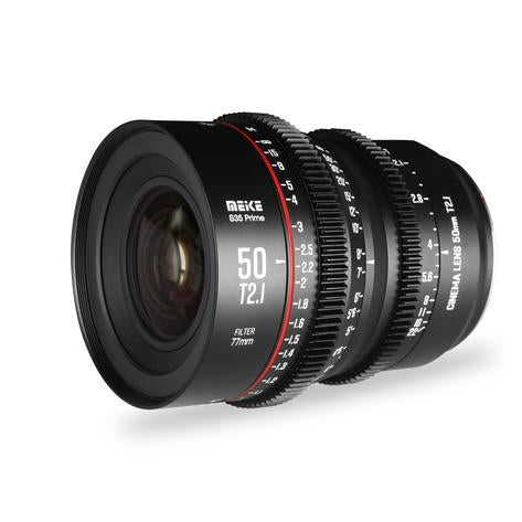 Meike S35 Prime Cinema Lens kit of 3 Lenses(Arri PL/Canon EF)