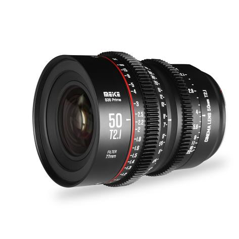 Meike S35 Prime Cinema Lens kit of 4 Lenses(Arri PL/Canon EF)