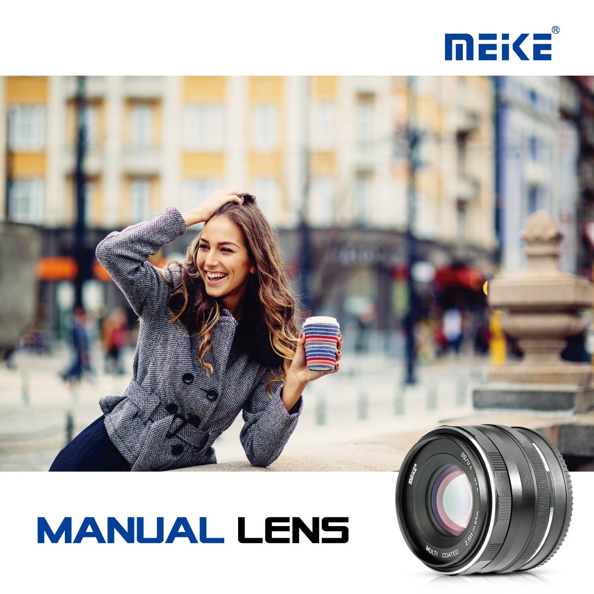 Meike 50mm F2.0 APS-C Manual Focus Lens for Sony E Mount