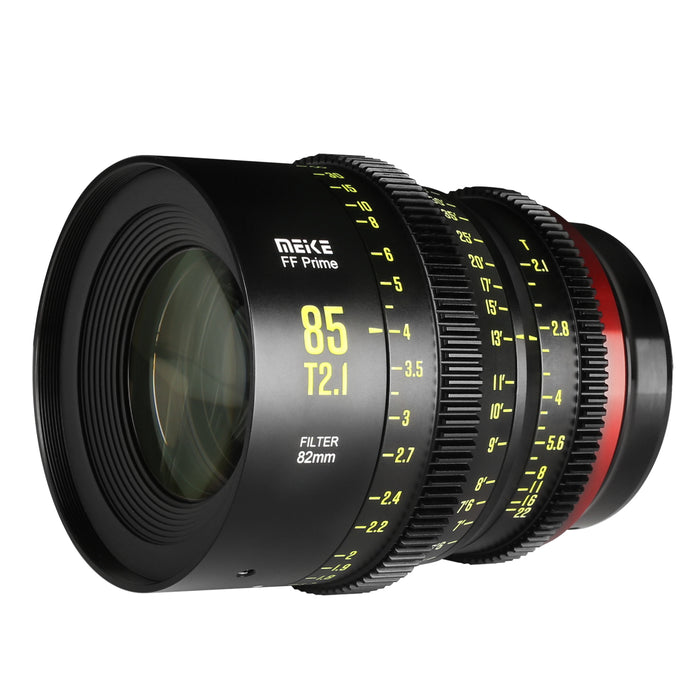 Meike FF Prime Cinema Lens -85mm T2.1 (PL/EF/E/RF/L mounts)
