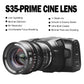 Meike Super 35 Prime Cinema Lens-35mm T2.1 for Canon EF-Mount/Arri EF-Mount Cine Camera