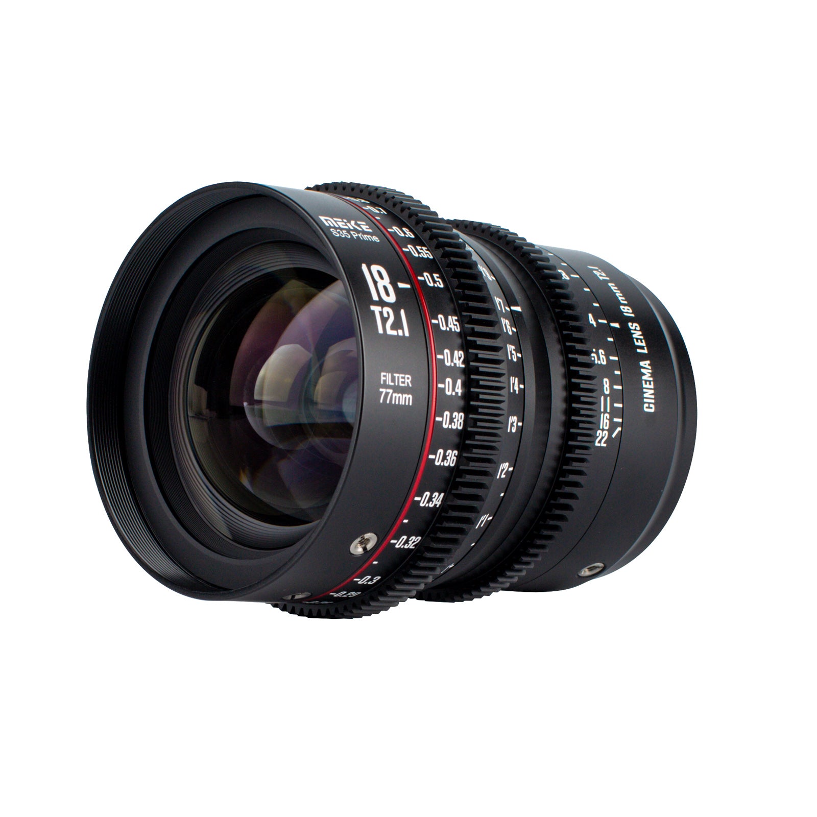 Meike Super 35 Prime Cine Lens- 18mm for Arri PL-Mount/Canon EF-M