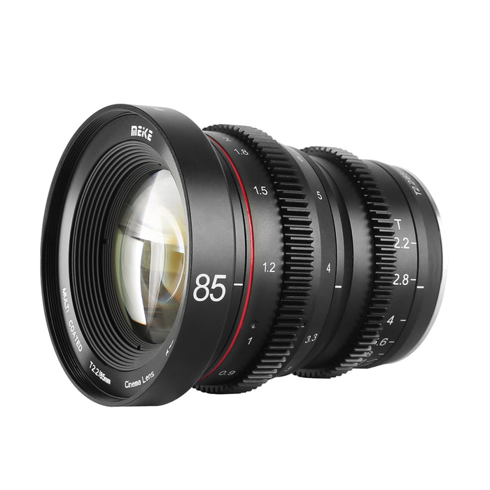 Meike T2.2 Series 6*Cine lens Kit for M43 Olympus Panasonic Lumix Cameras and BMPCC+6 lenses Case-Fast Delivery