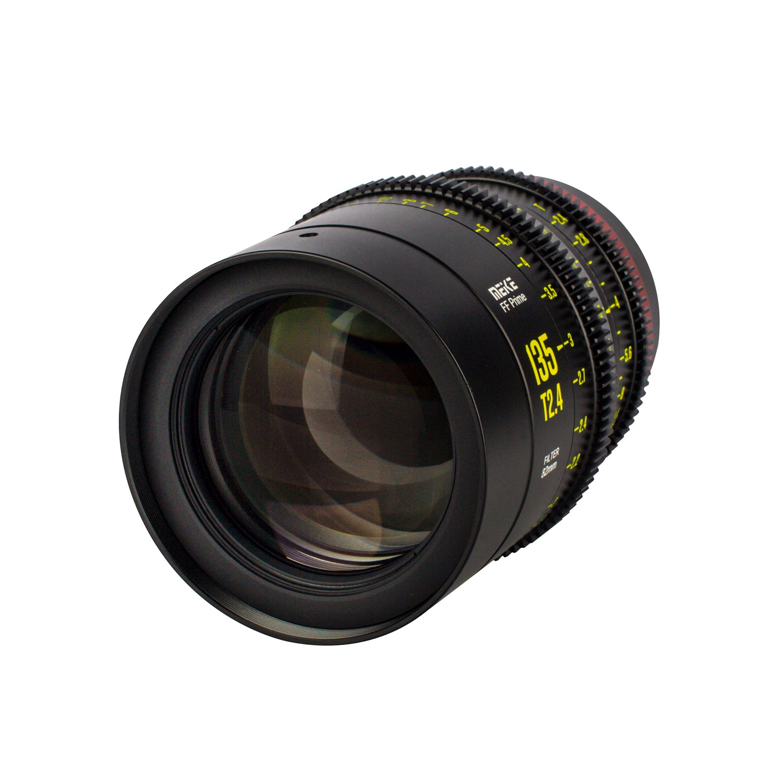 Meike FF Prime Cinema Lens -135mm T2.4 for Sony FX3/FX6/FX9,A7SIII,Canon R5,R6,RED Komodo X, BMPCC 6K PYXIS,Panasonic S1H,etc(PL/EF/E/RF/L mounts)