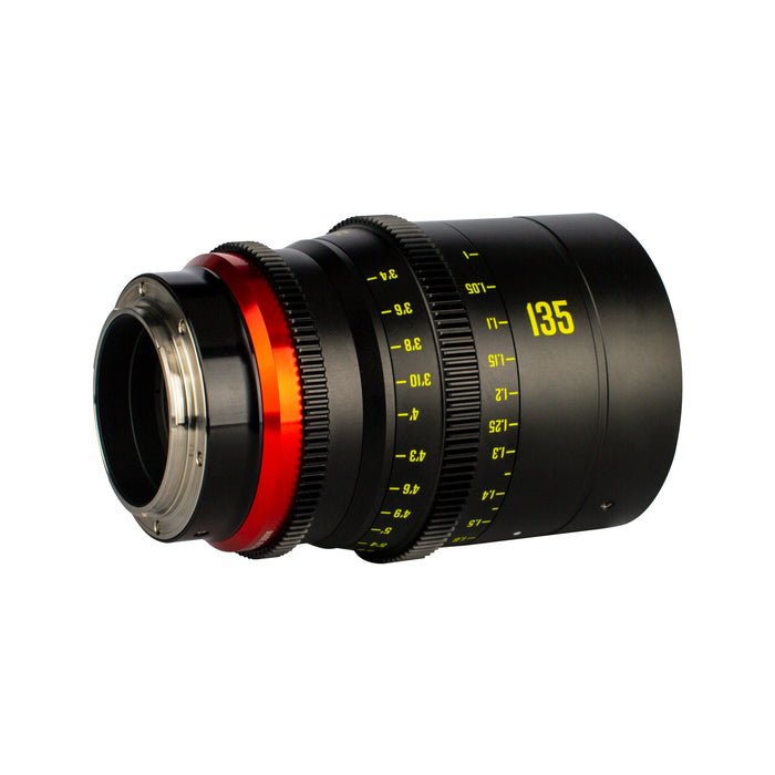 Meike Prime 135mm T2.4 Cine Lens for Full Frame,such as Canon C700 C500II,Sony VENICE,Sony FX3 FX6,FX9,Z Cam E2-F6,Alexa LF,Mavo LF, Mavo Edge 8K