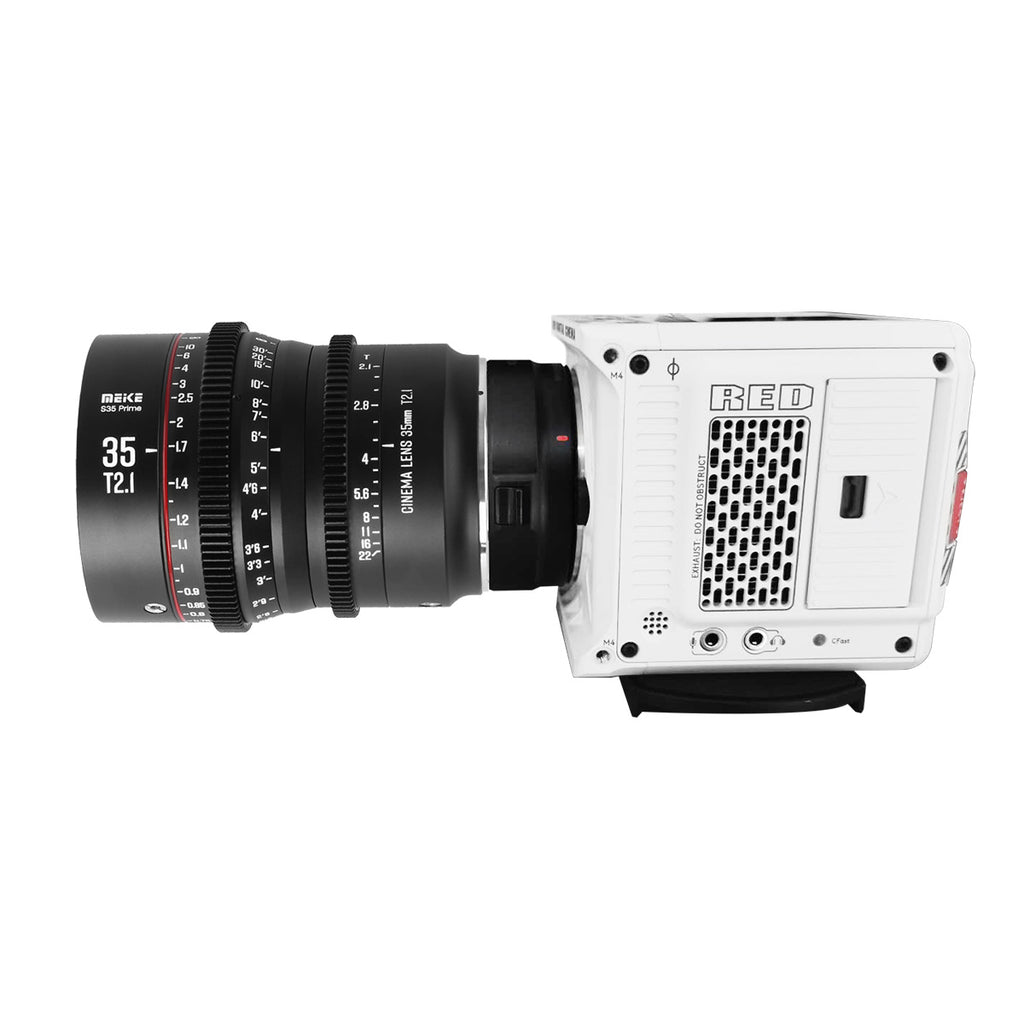 MEKE 35mm T2.1 Super 35 Prime Manual Focus Cinema Lens for